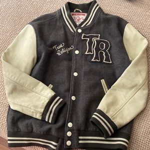 True Religion varsity Bomber jacket